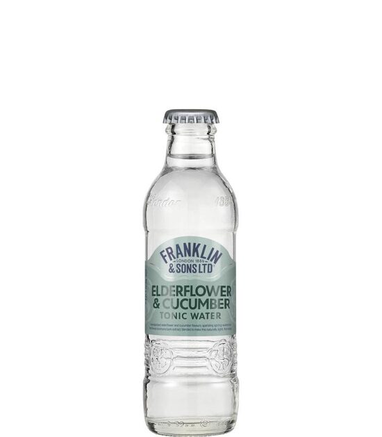Franklin & Sons Elderflower & Cucumber Tonic 20cl (Incl. BCRS)